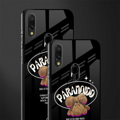 paranoid glass case for redmi note 7 image-2