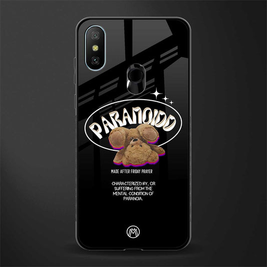 paranoid glass case for redmi 6 pro image