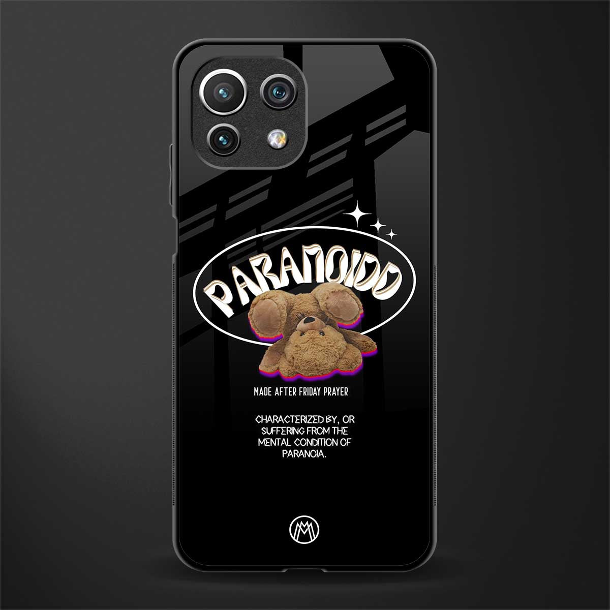 paranoid glass case for mi 11 lite image