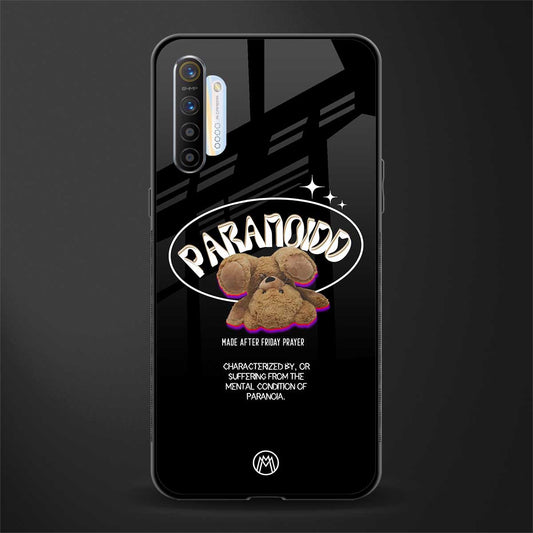 paranoid glass case for realme xt image