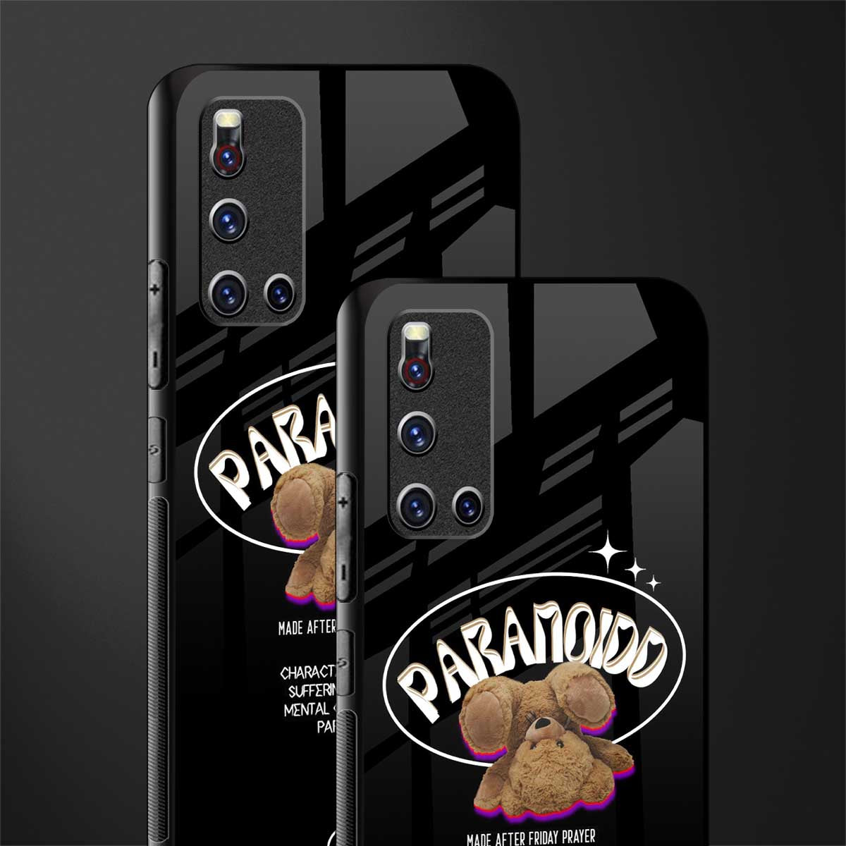 paranoid glass case for vivo v19 image-2