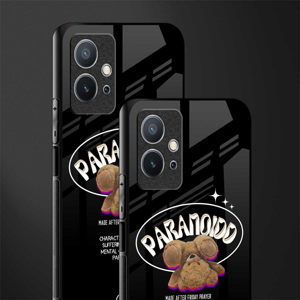 paranoid glass case for vivo y75 5g image-2