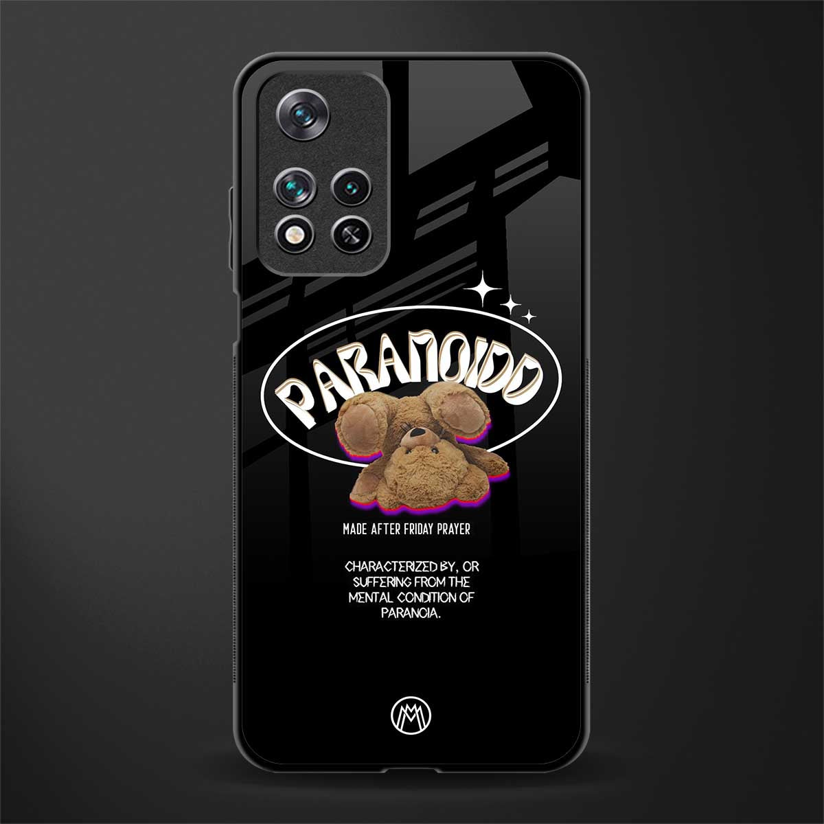 paranoid glass case for xiaomi 11i 5g image