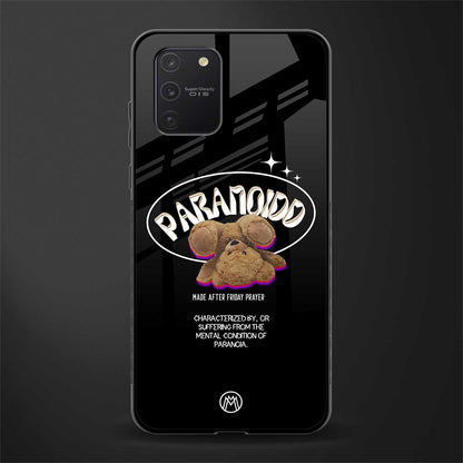 paranoid glass case for samsung galaxy a91 image