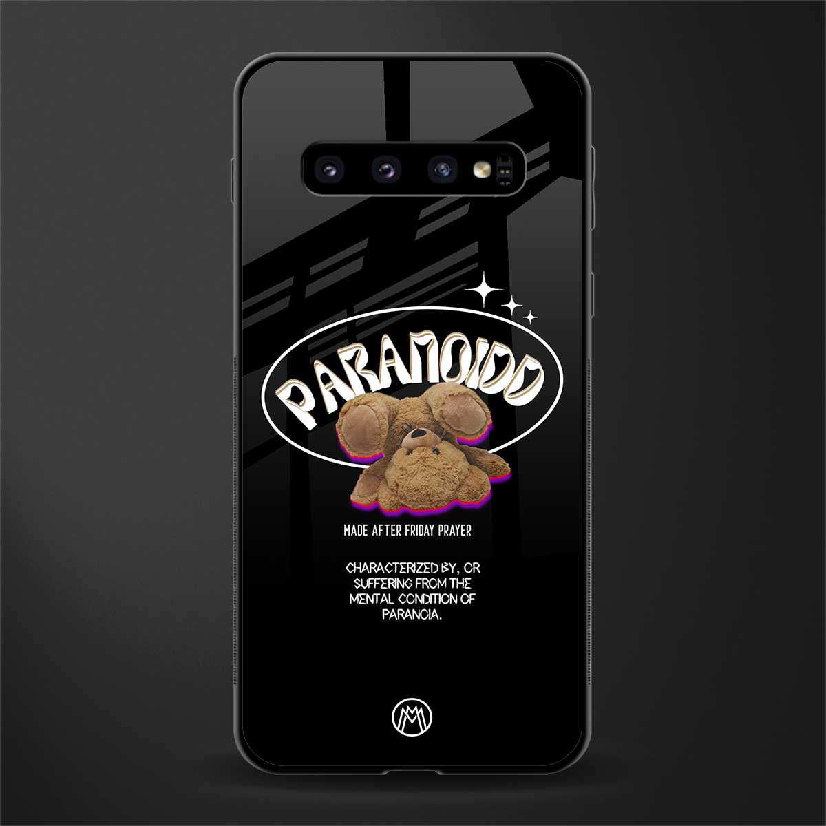 paranoid glass case for samsung galaxy s10 plus image