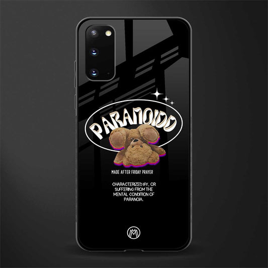 paranoid glass case for samsung galaxy s20 image