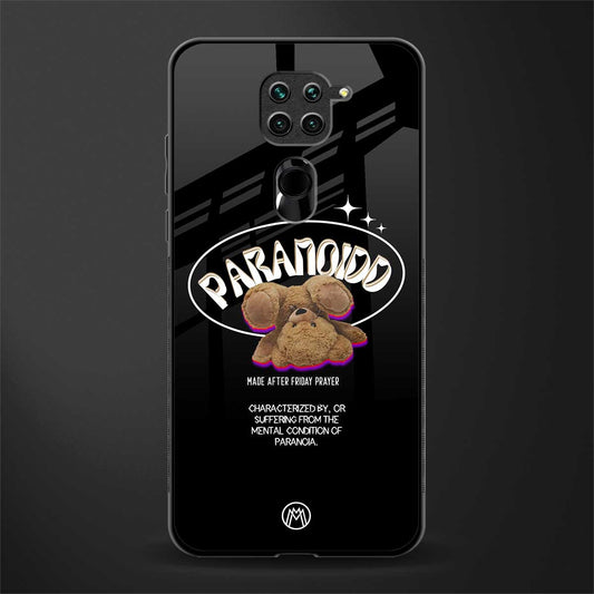 paranoid glass case for redmi note 9 image