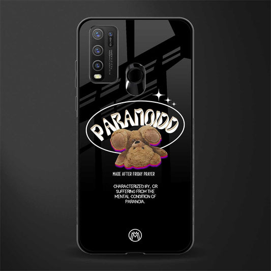 paranoid glass case for vivo y30 image