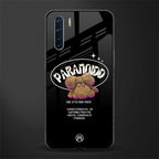 paranoid glass case for oppo f15 image