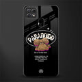 paranoid glass case for oppo a15s image