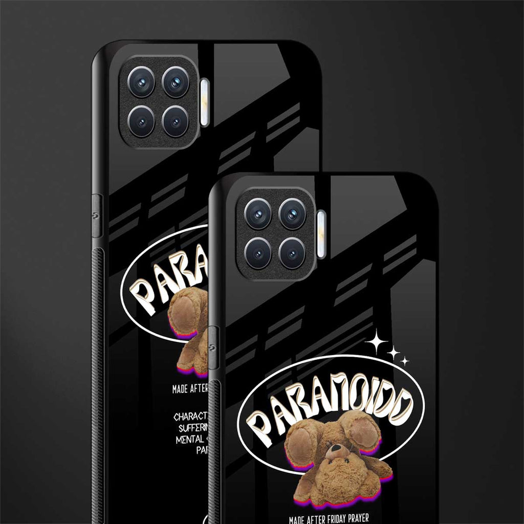 paranoid glass case for oppo f17 image-2