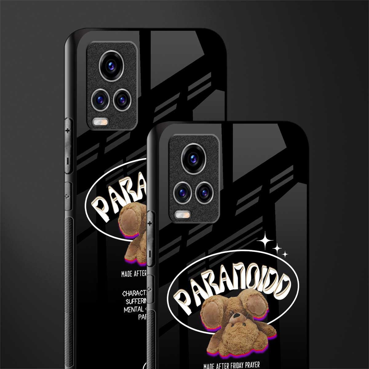 paranoid glass case for vivo v20 pro image-2