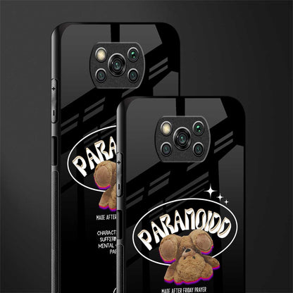 paranoid glass case for poco x3 image-2