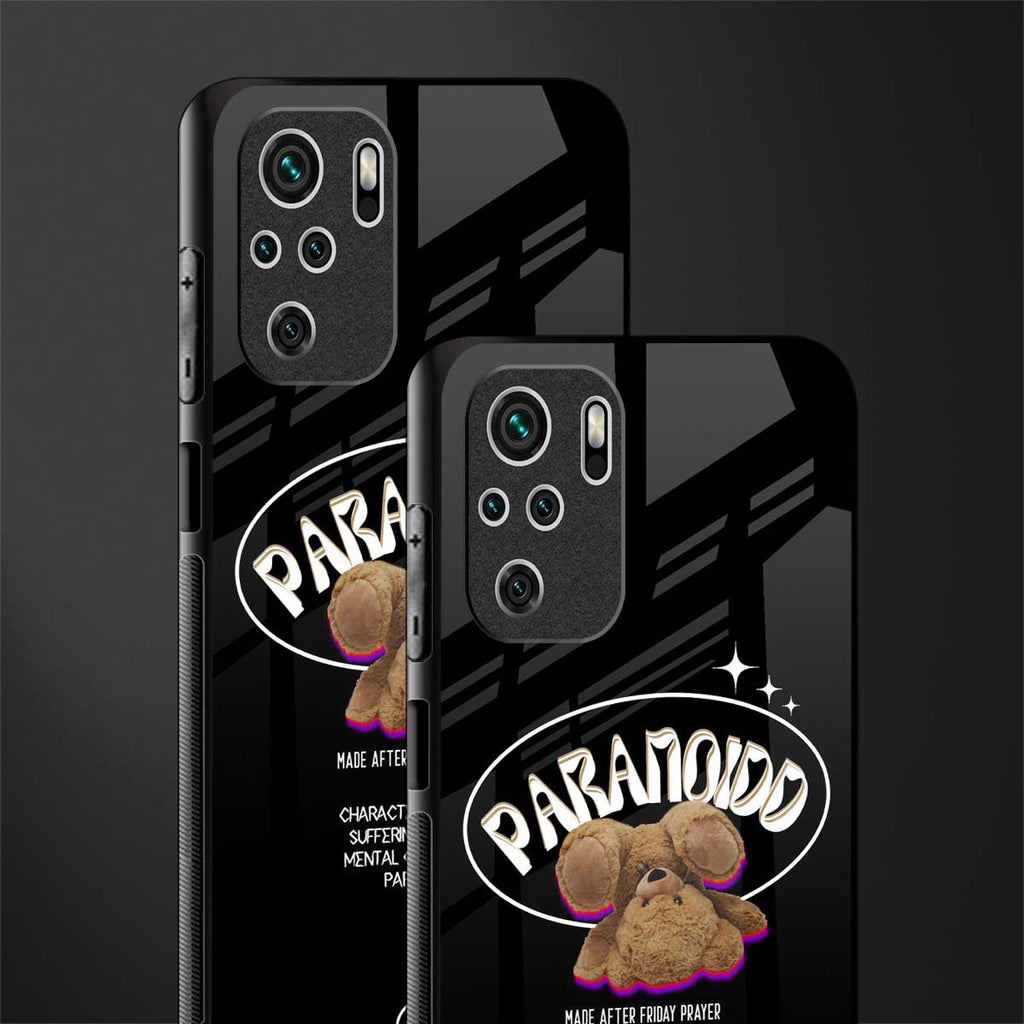 paranoid glass case for redmi note 10s image-2