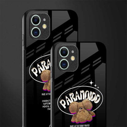 paranoid glass case for iphone 12 mini image-2