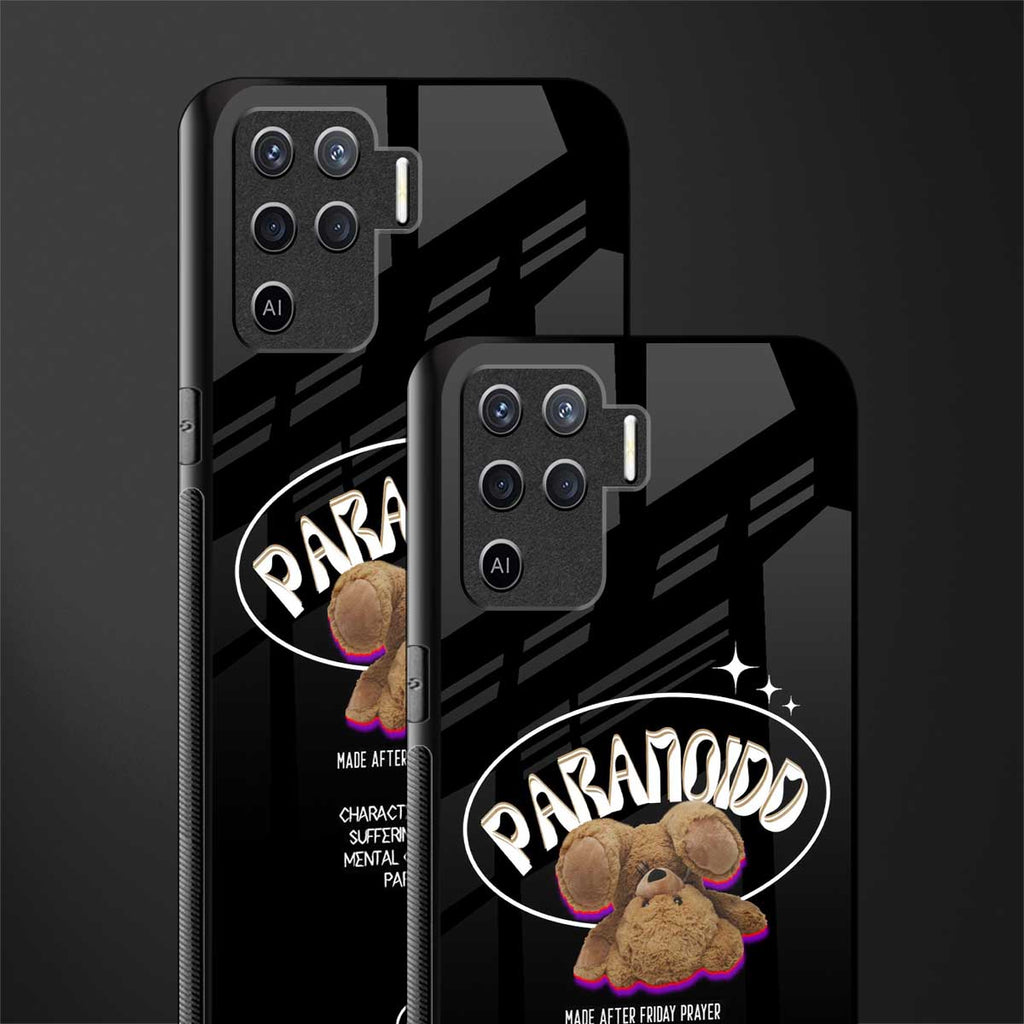 paranoid glass case for oppo f19 pro image-2