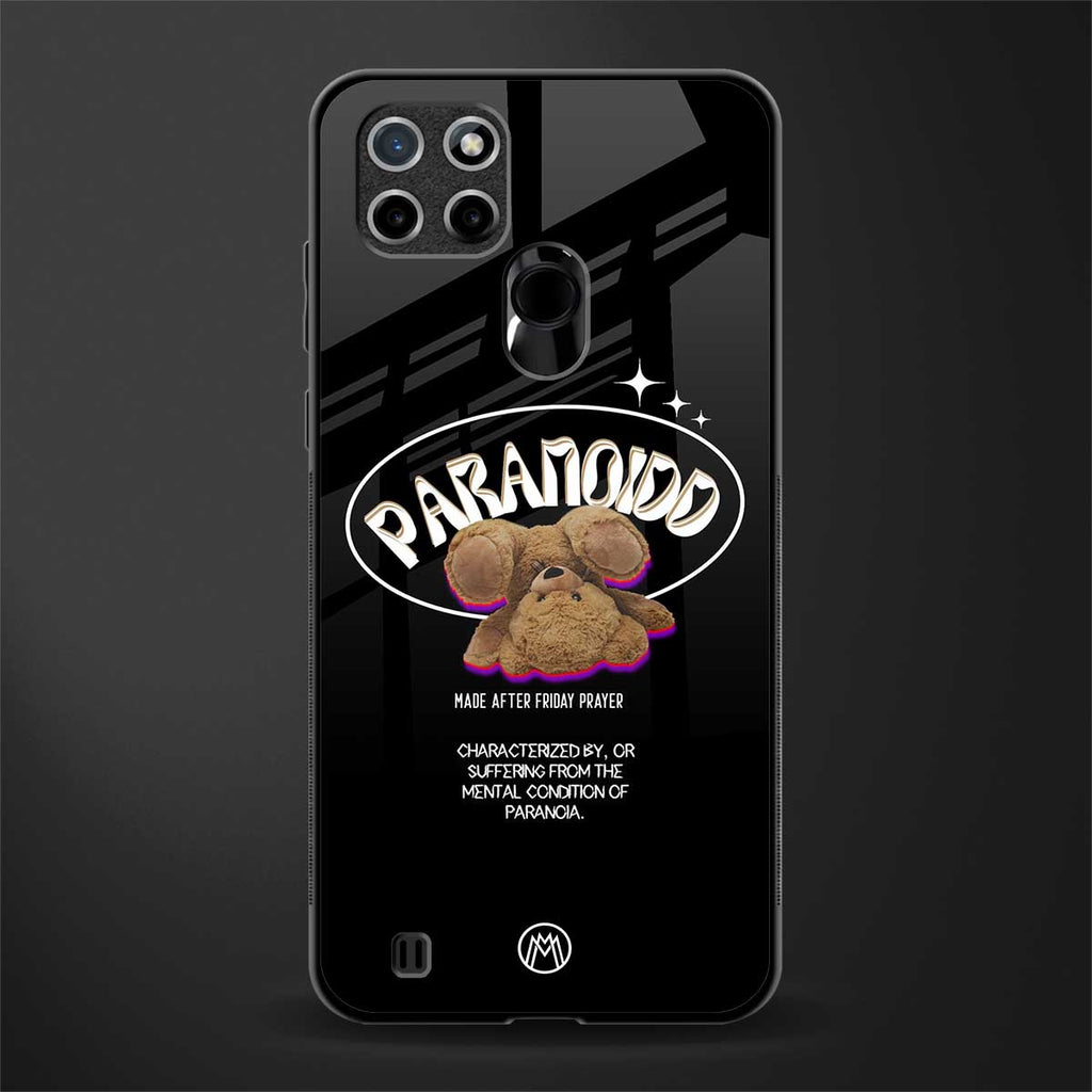 paranoid glass case for realme c21 image