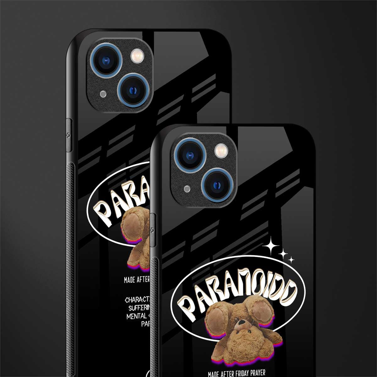 paranoid glass case for iphone 13 image-2