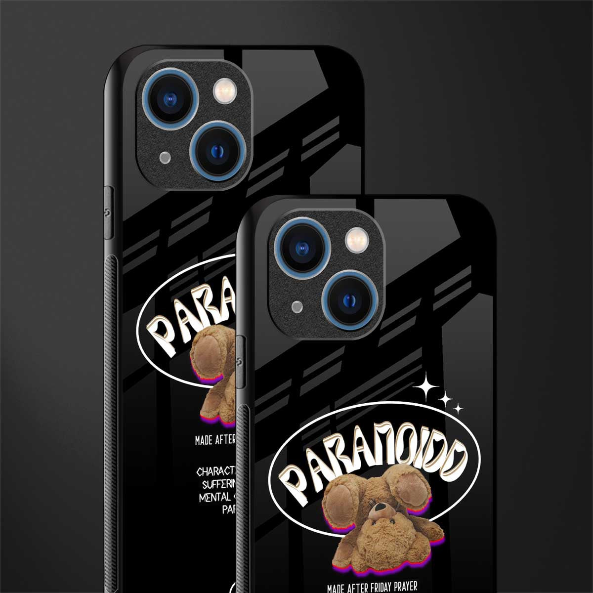 paranoid glass case for iphone 13 mini image-2