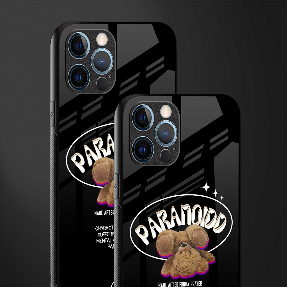 paranoid glass case for iphone 12 pro max image-2