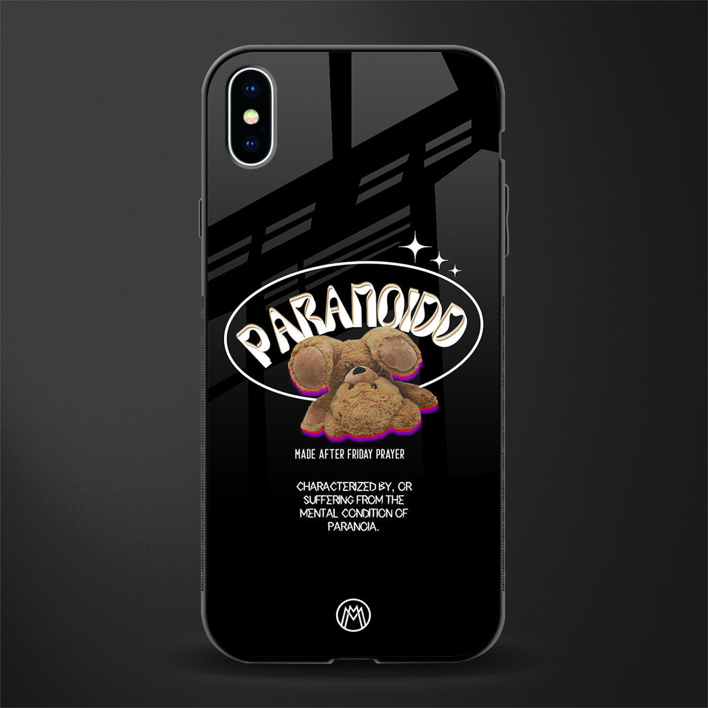 paranoid glass case for iphone xs max image