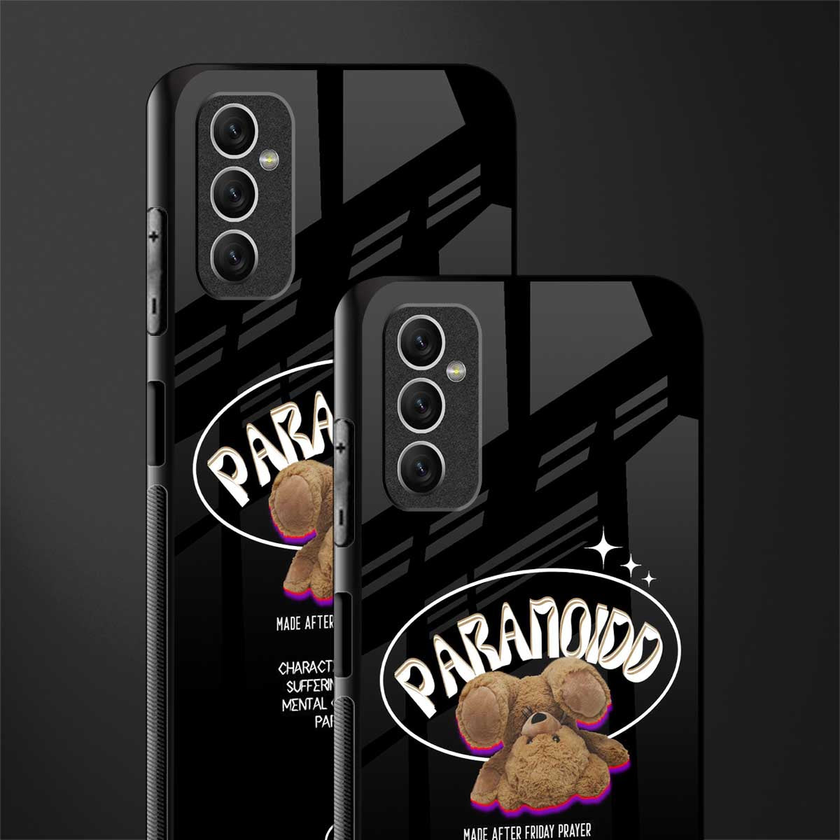 paranoid glass case for samsung galaxy m52 5g image-2