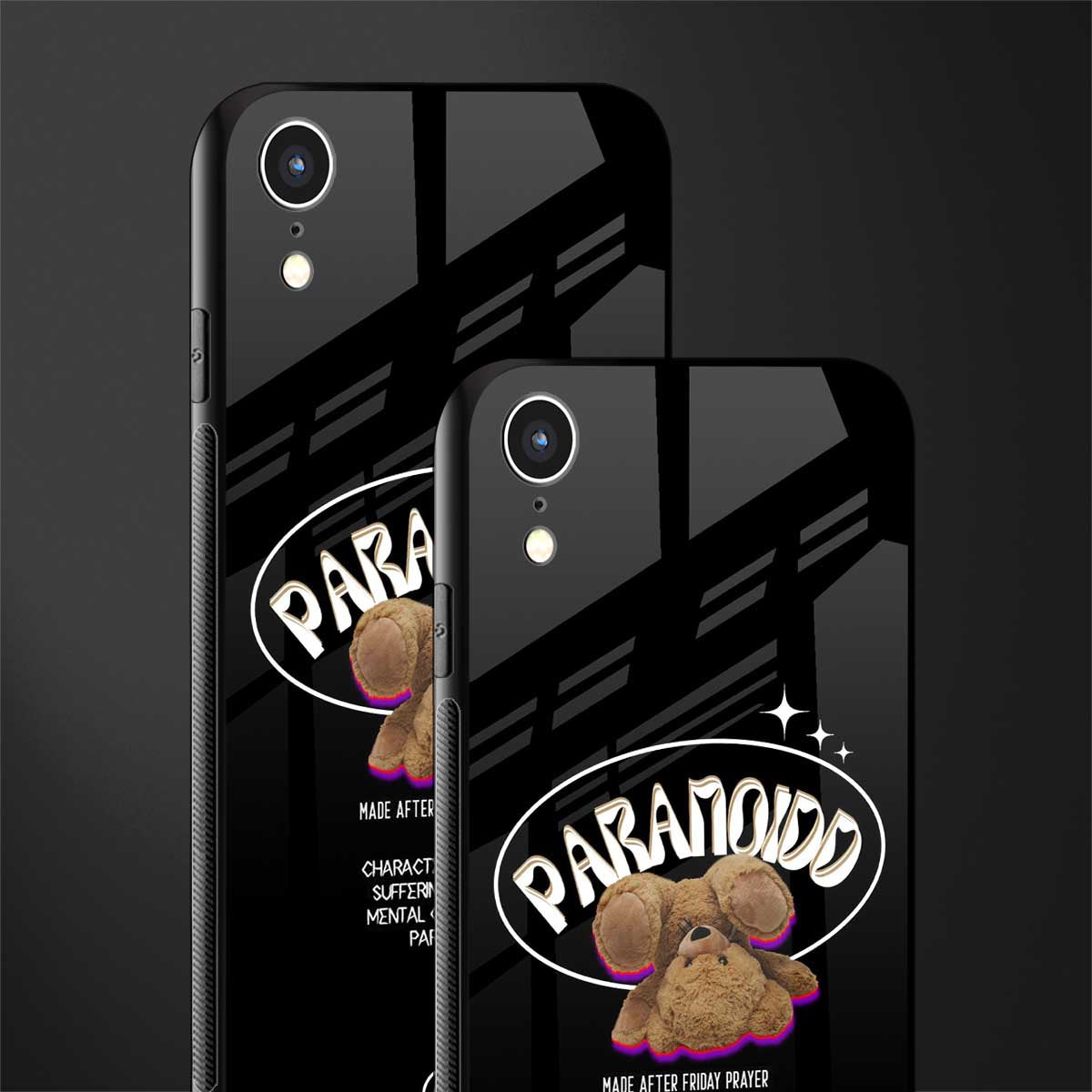 paranoid glass case for iphone xr image-2