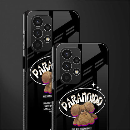 paranoid back phone cover | glass case for samsung galaxy a13 4g