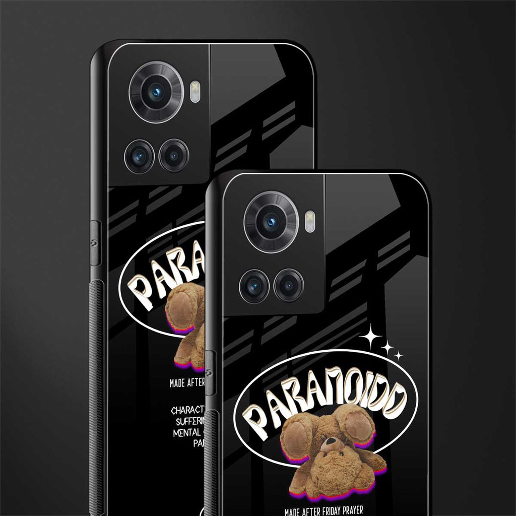 paranoid back phone cover | glass case for oneplus 10r 5g