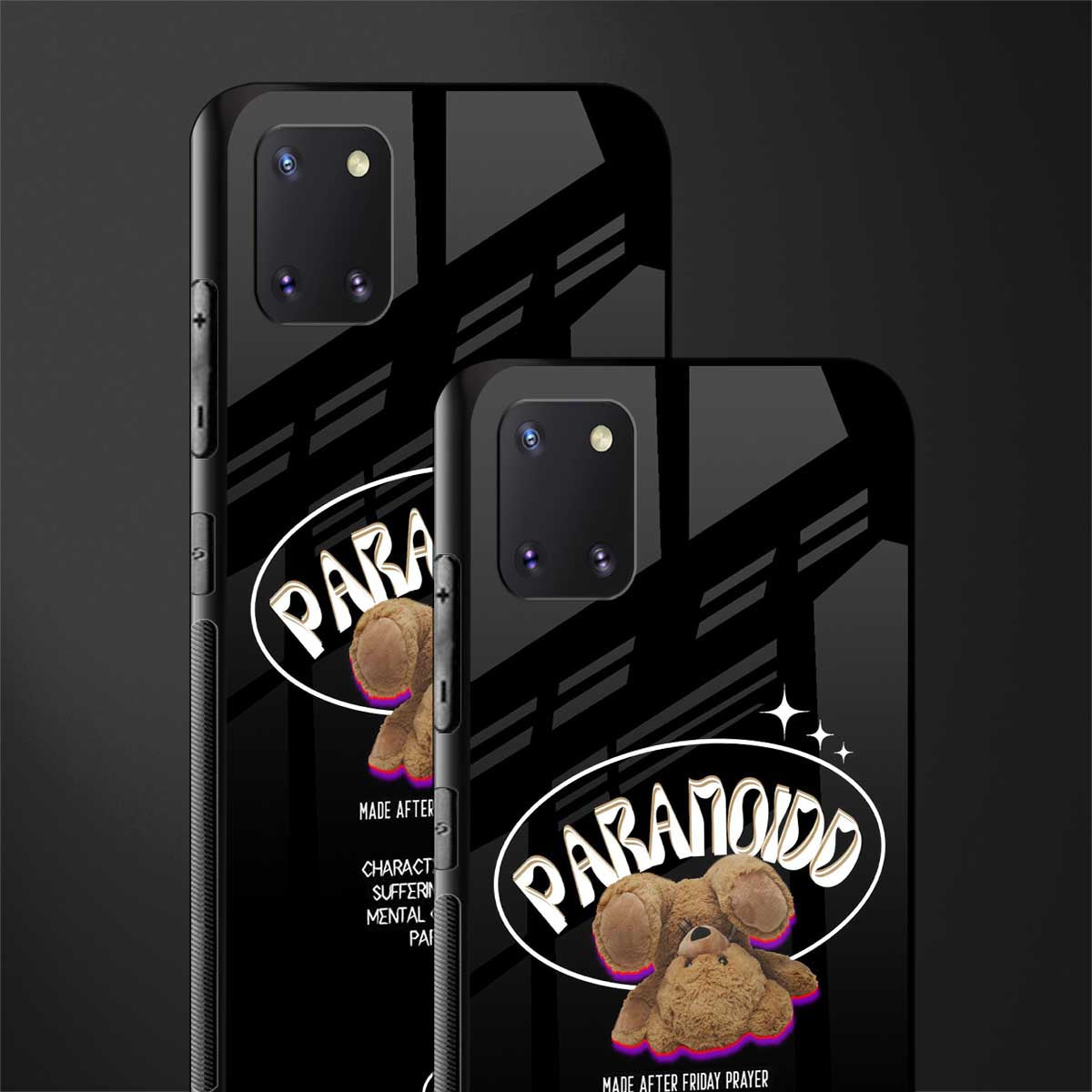 paranoid glass case for samsung galaxy note 10 lite image-2