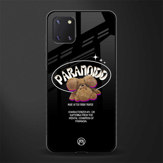 paranoid glass case for samsung galaxy note 10 lite image