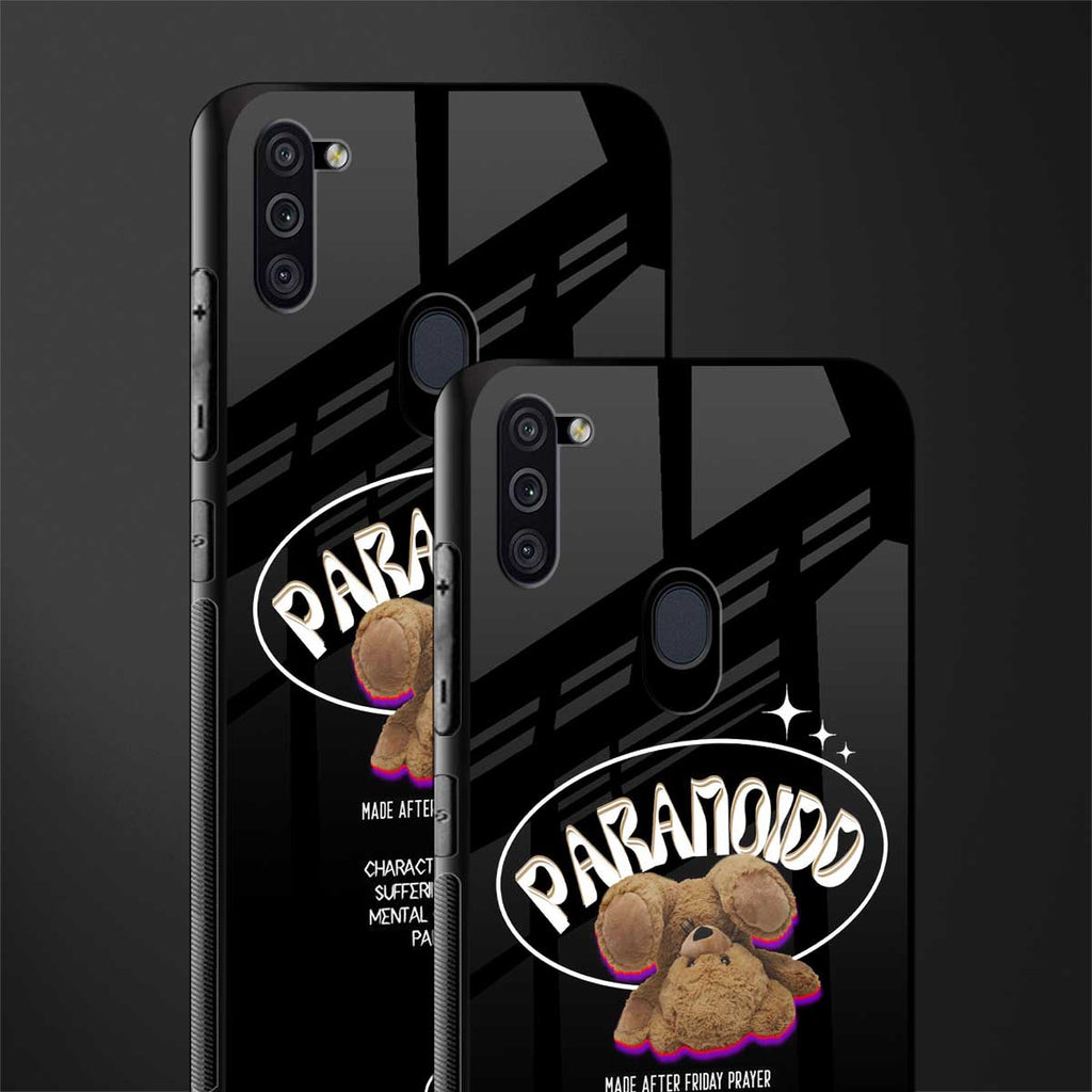 paranoid glass case for samsung a11 image-2