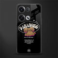 paranoid back phone cover | glass case for oppo reno 8