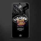 paranoid back phone cover | glass case for oneplus 10t