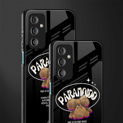 paranoid back phone cover | glass case for samsung galaxy f23 5g