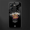 paranoid back phone cover | glass case for vivo v25 pro 5g