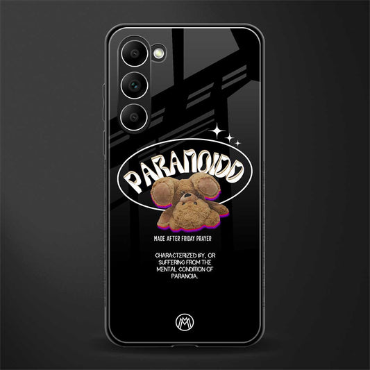paranoid glass case for phone case | glass case for samsung galaxy s23