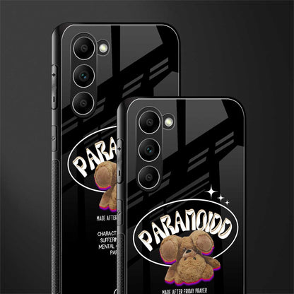 paranoid glass case for phone case | glass case for samsung galaxy s23 plus