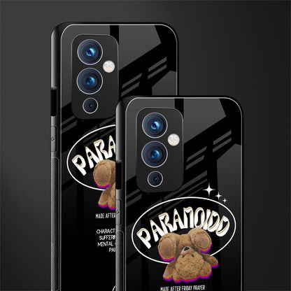 paranoid back phone cover | glass case for oneplus 9