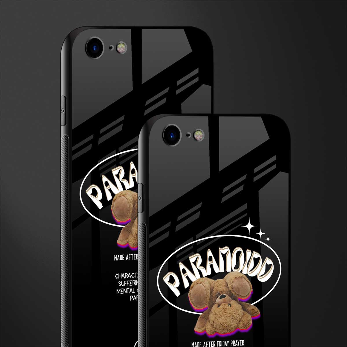 paranoid glass case for iphone 7 image-2