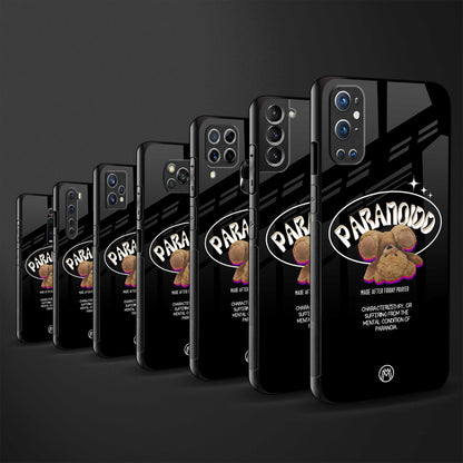 paranoid back phone cover | glass case for samsung galaxy a13 4g