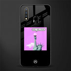 party hard bitches glass case for vivo u20 image