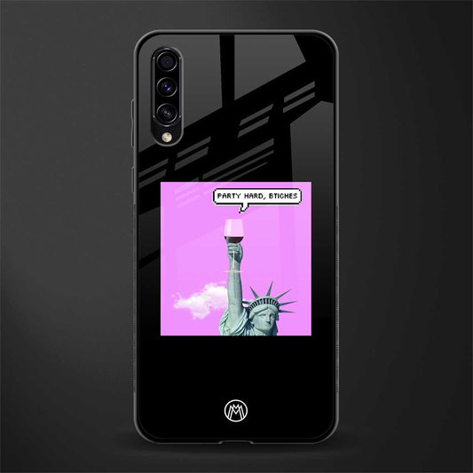party hard bitches glass case for samsung galaxy a70 image