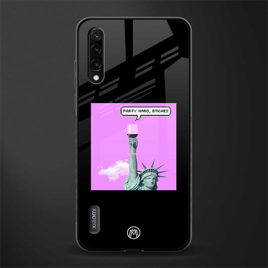 party hard bitches glass case for mi a3 redmi a3 image