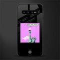 party hard bitches glass case for samsung galaxy s10 plus image