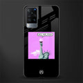 party hard bitches glass case for vivo x60 image