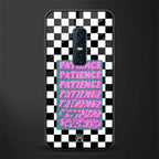 patience checkered glass case for vivo v17 pro image