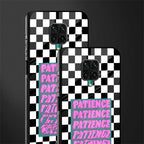 patience checkered glass case for poco m2 pro image-2