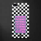 patience checkered glass case for realme c1 image