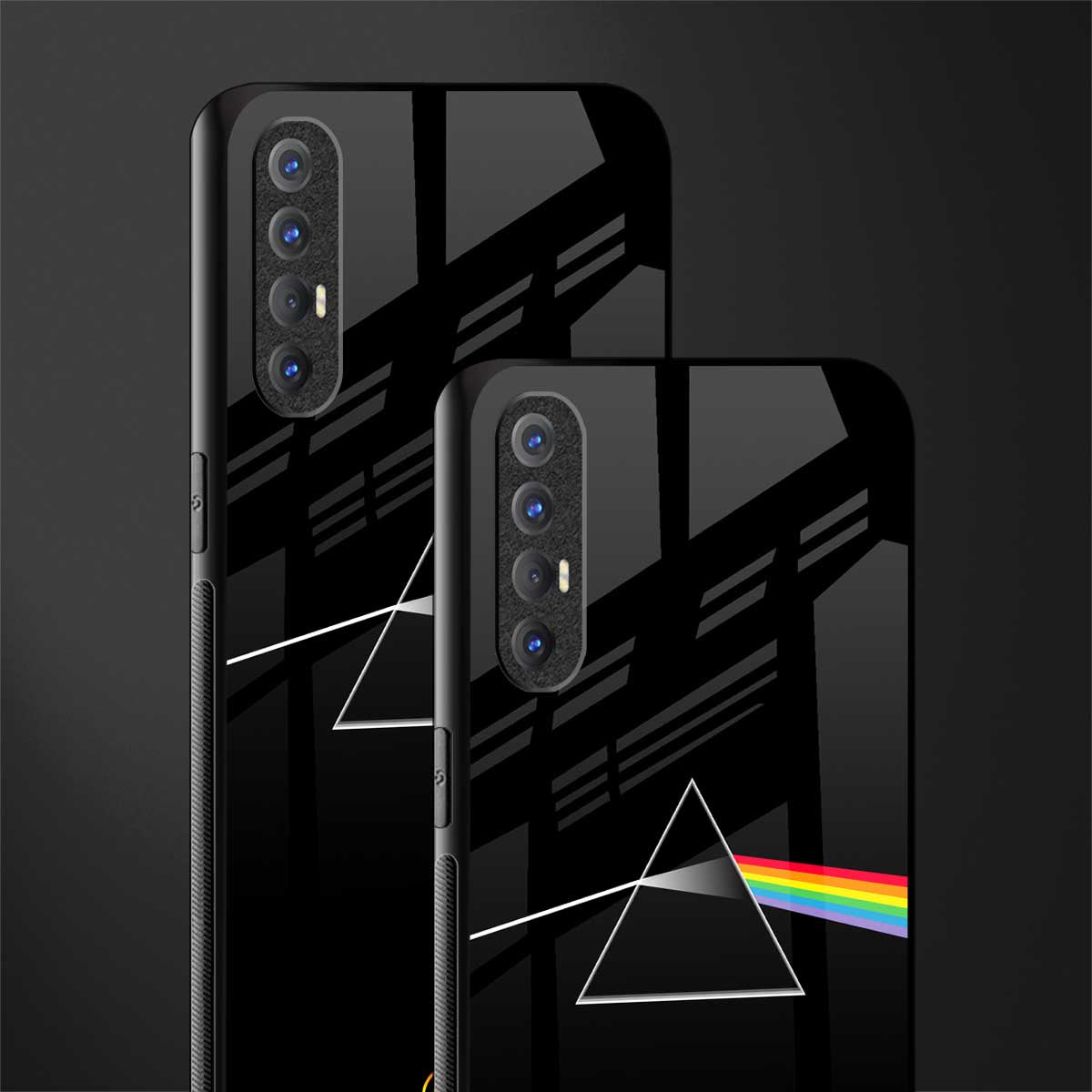 pink floyd glass case for oppo reno 3 pro image-2